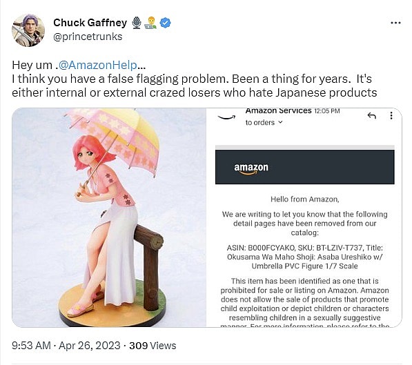 gaffney amazon