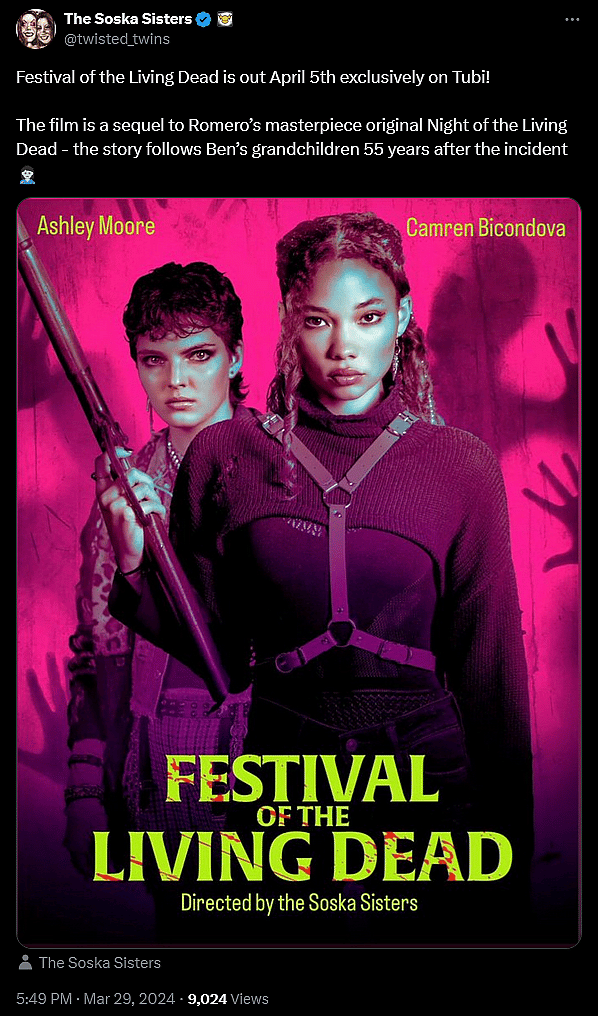 The Soska Sisters present Festival of the Living Dead