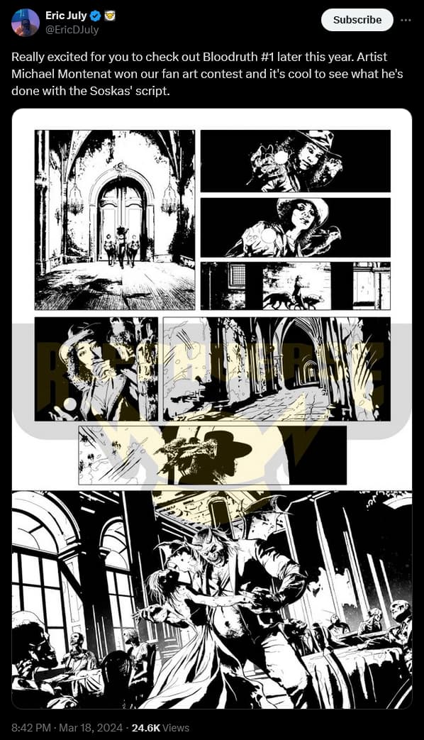Eric D. July previews 'Bloodruth'.