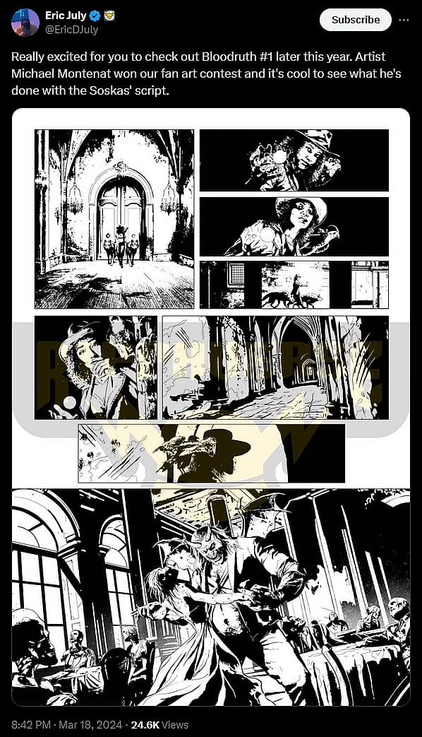 Eric D. July previews 'Bloodruth'.