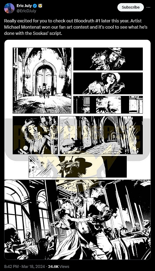 Eric D. July previews 'Bloodruth'.