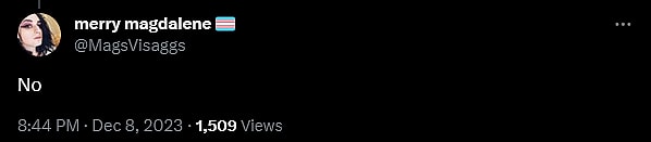 Magdalene Visaggio teases that she has 'transed' an upcoming character from a noted IP