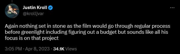 Justin Kroll provides an update on Taika Waititi's live-action Akira film.