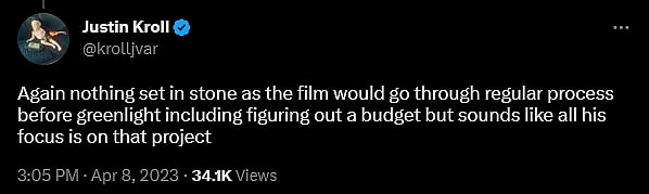 Justin Kroll provides an update on Taika Waititi's live-action Akira film.