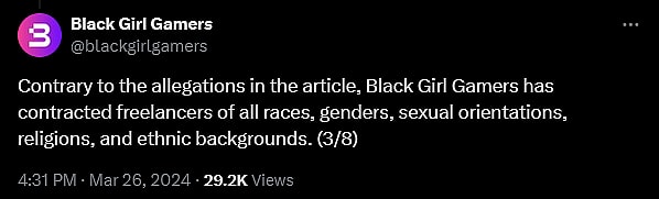 Black Girl Gamers announces legal action against That Park Place