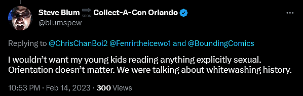 Steven Blum doubles down on his support of Disney's call for reparations.