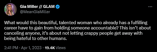 Gia Miller claims to have witnessed Gisele Shaw being harassed by Rick Steiner at Wrestlecon 2023