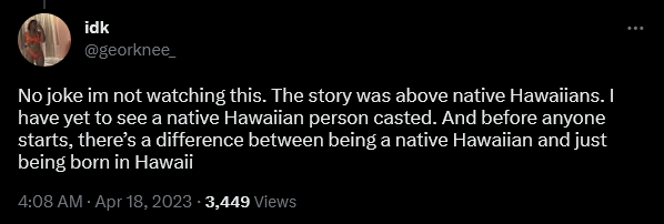 @georknee_ weighs in on Kahiau Machado's casting as David in Disney's live-action 'Lilo & Stitch' remake