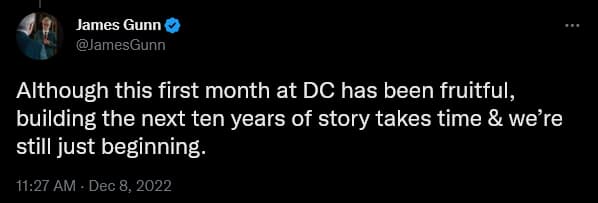 James Gunn weighs in on the future of DC Studios following news of Wonder Woman 3's cancellation