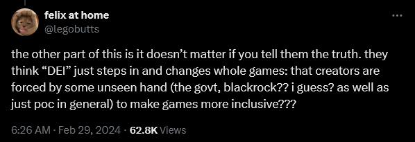 Maya Kramer weighs in on the 'Sweet Baby Inc. Detected' Steam Curator Page