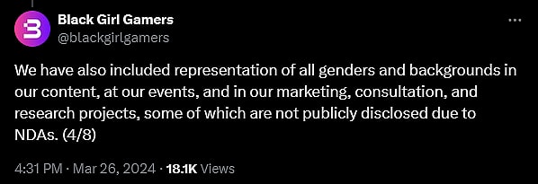 Black Girl Gamers announces legal action against That Park Place