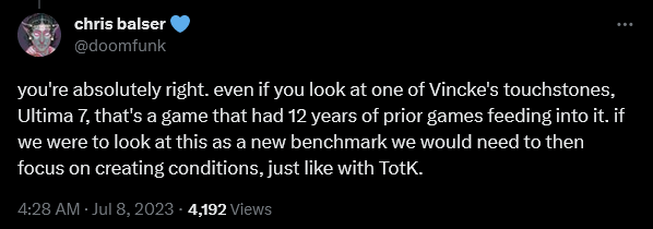 Chris Balser weighs in on the fallout of Baldur's Gate 3