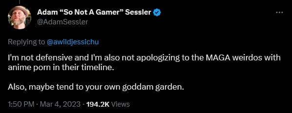 Adam Sessler melts down over his past G4 review of 'Baten Katos: Origins'