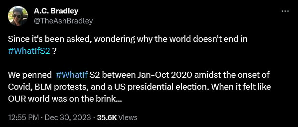 A.C. Bradley weighs in on the conclusion to What If...? Season 2