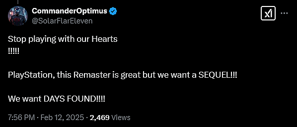 'Days Gone' fans are torn on Sony's announcement that the Studio Bend cult classic will be getting a remaster.