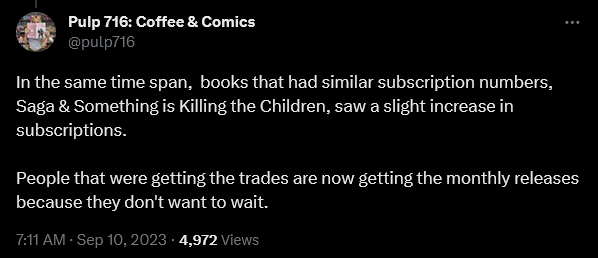 Pulp 716 owner Amy Bernet weighs in on the current state of the X-books