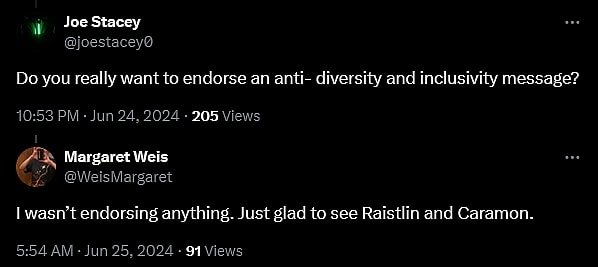 'Dragonlance' co-creator Maragret Weis weighs in on the 2024 'Dungeons & Dragons' player handbook.