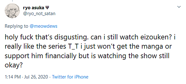 Keep Your Hands Off Eizouken! mangaka attacked for following loli art account