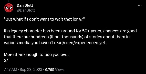 Marvel Comics writer Dan Slott defends Zeb Wells' 'Amazing Spider-Man' run