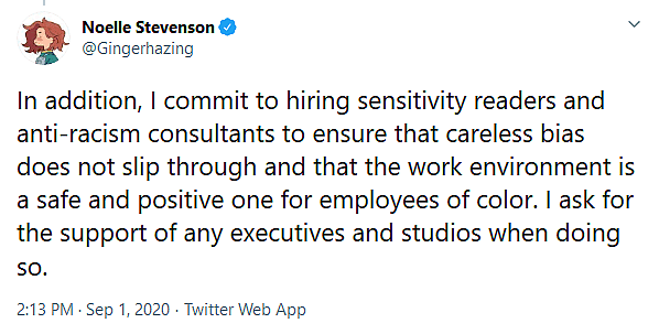 She-Ra And The Princesses Of Power Showrunner Noel Stevenson Continues to Apologize for 'Bow/Sow’ Joke