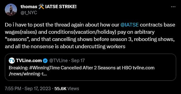 @T_NYC weighs in on the cancellation of HBO's 'Winning Time'