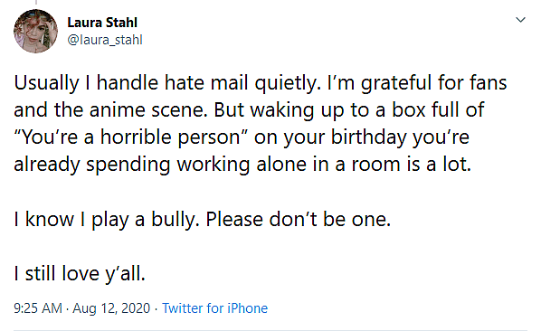 Rent-a-Girlfriend Voice Actor Laura Stahl Claims To Have Received Hate Mail Over Role as Mami Nanami