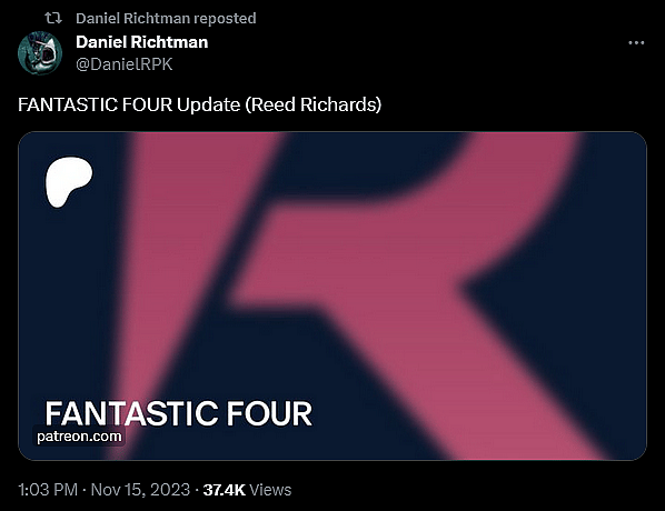 Archive Link Daniel 'DanielRPK' Richtman via Twitter