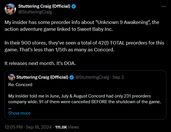 Stuttering Craig details his insider information regarding 'Unknown 9: Awakening'.