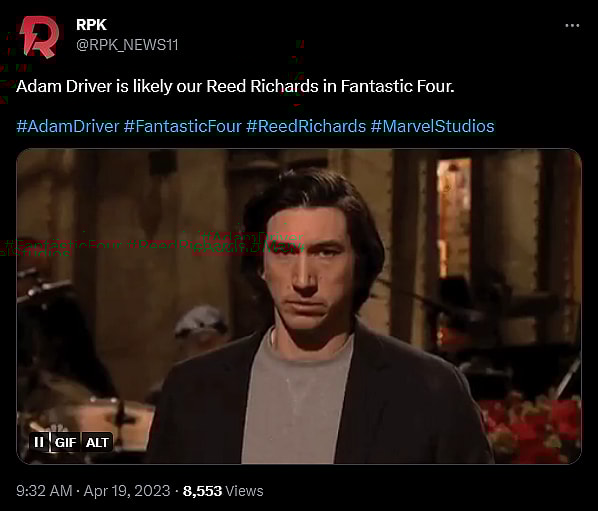 Daniel Richtman weighs in on the casting of Sue Storm in Marvel's 'Fantastic Four'