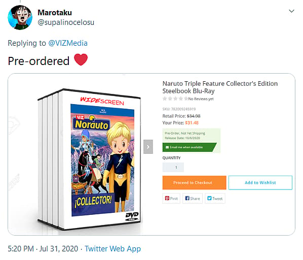 Viz Announces New Naruto Movie Box Set With Thematically Questionable Western-Style Cover