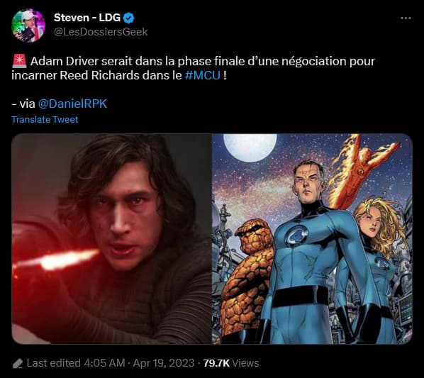 @LesDossiersGeek weighs in on the casting of Sue Storm in Marvel's 'Fantastic Four'