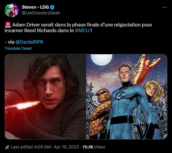 @LesDossiersGeek weighs in on the casting of Sue Storm in Marvel's 'Fantastic Four'