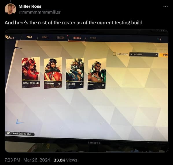 Leaks reveal 'Marvel Rivals' is currently in development from NetEase.