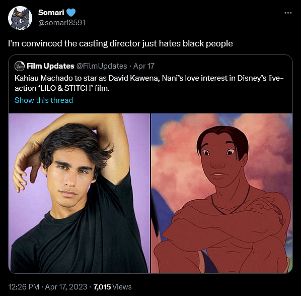 @somari8591 weighs in on Kahiau Machado's casting as David in Disney's live-action Lilo & Stitch