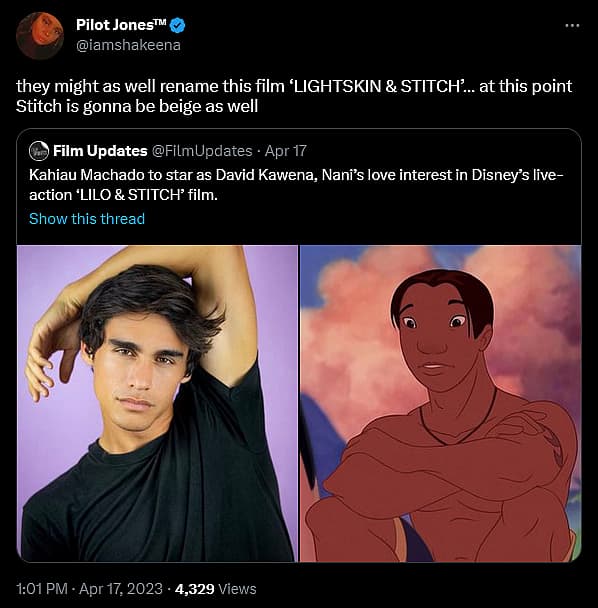 Kahiau Machado casting as David in Disney's live-action Lilo & Stitch remake