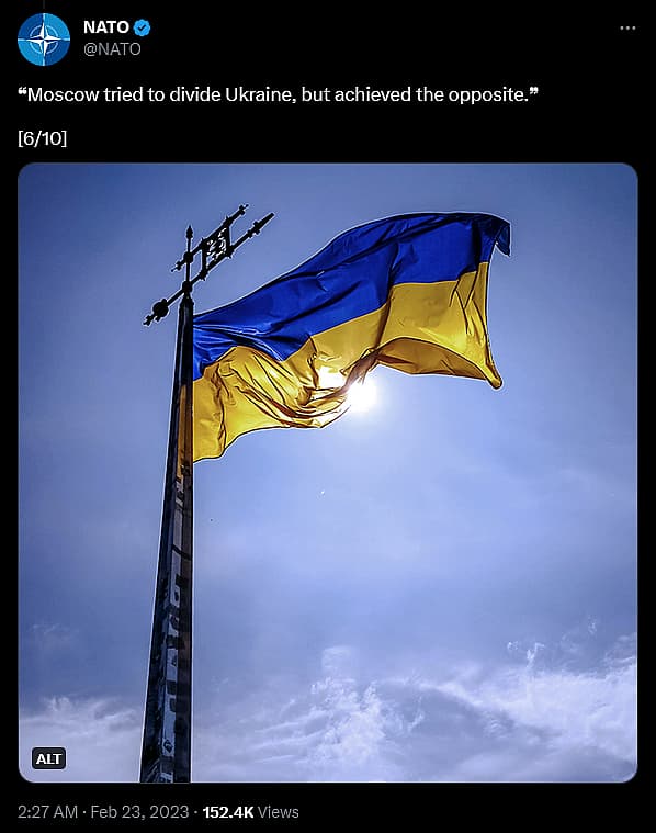 NATO shares the Russia-Ukraine war story of Pavlo Kazarin
