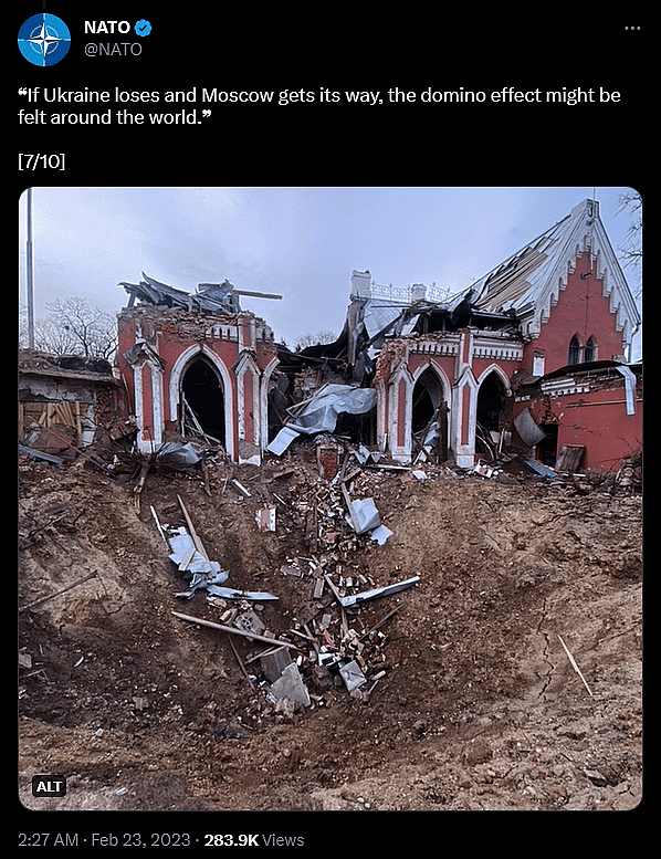 NATO shares the Russia-Ukraine war story of Pavlo Kazarin