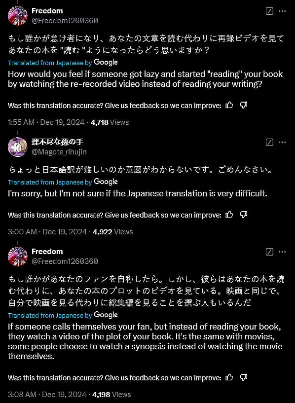 Mushoku Tensei author Rifujin na Magonote pushes back against critics who don't read his work