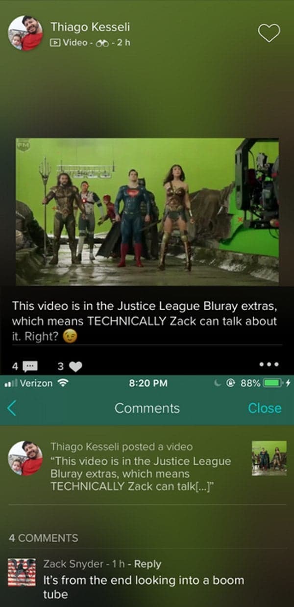 Zack Snyder Justice League