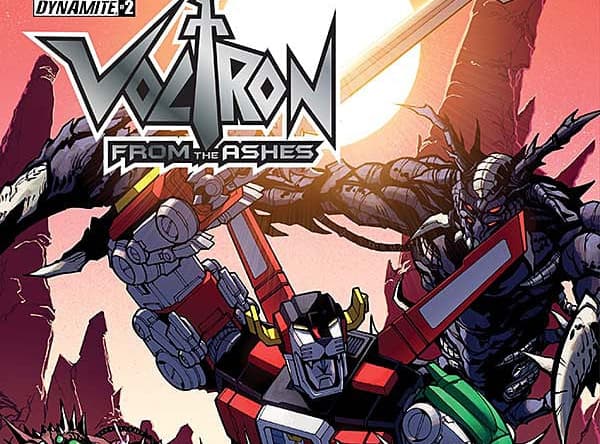 Voltron from the Ashes #2 Cover