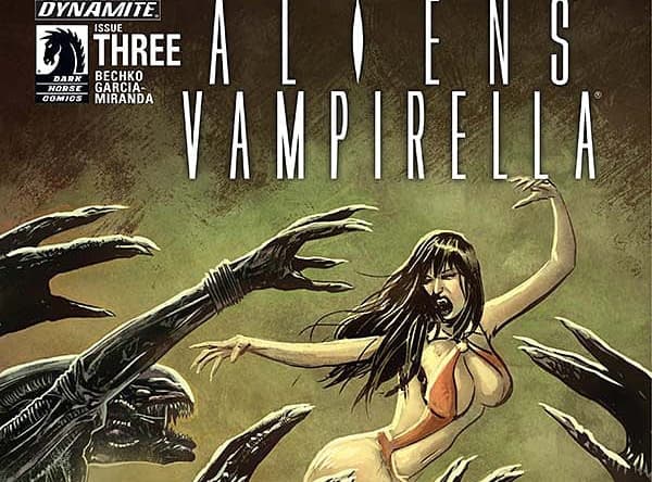 Aliens / Vampirella #3 Cover