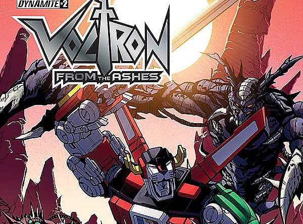 Voltron from the Ashes #2 Cover