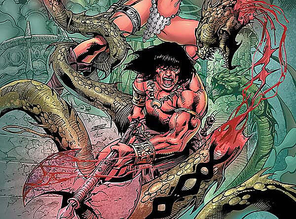 Red Sonja / Conan #4 Cover
