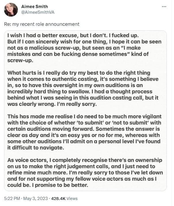VA apology