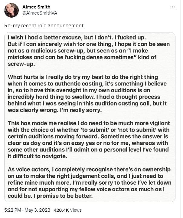 VA apology