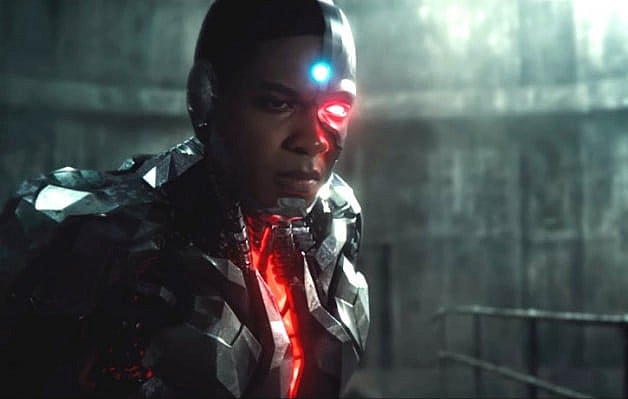 Cyborg in "Justice League" - Warner Bros.