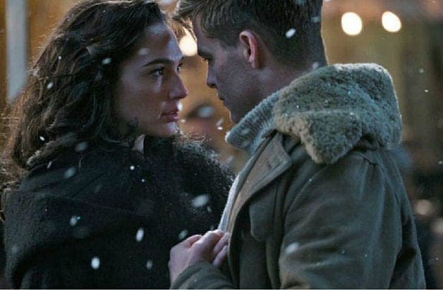 Steve Trevor and Wonder Woman - Warner Bros.