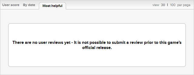 Metacritic moves to prevent sitewide user reviews prior to official releases in response to The
