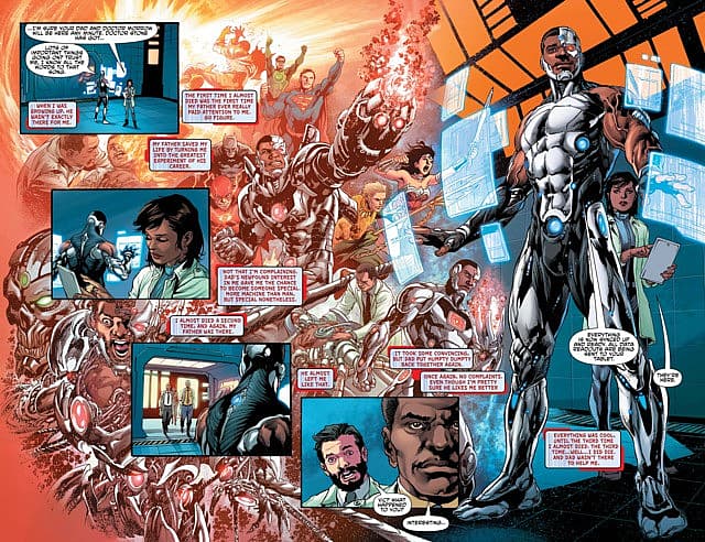 Cyborg #1 Preview Page