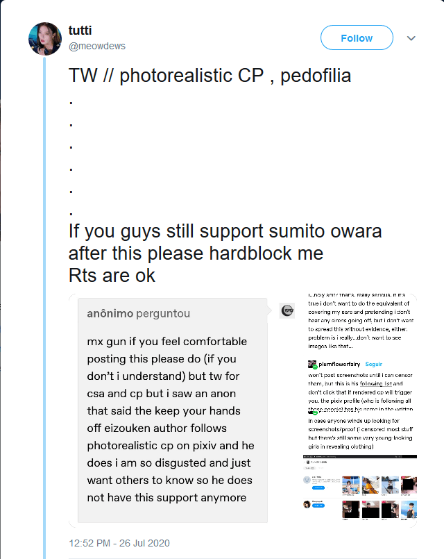 Keep Your Hands Off Eizouken! Mangaka Attacked for Following Loli Art Account, Tells Western Critics “I Don’t Care”